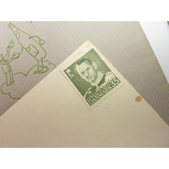 Vintage Denmark Copenhagen Brochure 1961 Mermaid Postcard Mogens Lind Book - Picture 8 of 8